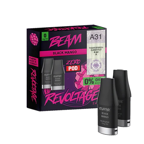 REVOLTAGE Beam Pod Black Mango (nikotinfrei)