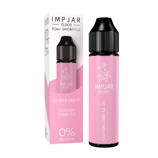 IMP JAR 50ml E-Liquid - Cotton Candy ICE