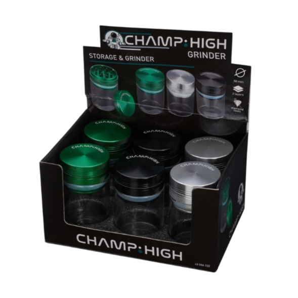 Champ High - Grinder & Storage - 50mm - 2 Layers