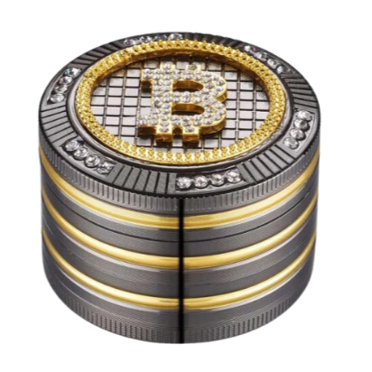 Champ High - Grinder Bling Bling Bitcoin - 50mm - 4 Layers