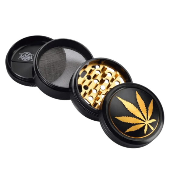 Champ High - Grinder Golden Leaf - 63mm - 4 Layers