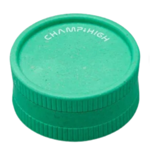 Champ High - Hemp Plastic Grinder - 42mm - 2 Layers Green