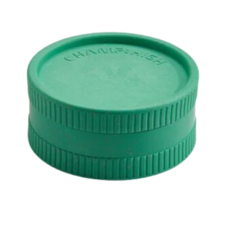 Champ High - Hemp Plastic Grinder - 55mm - 2 Layers Green