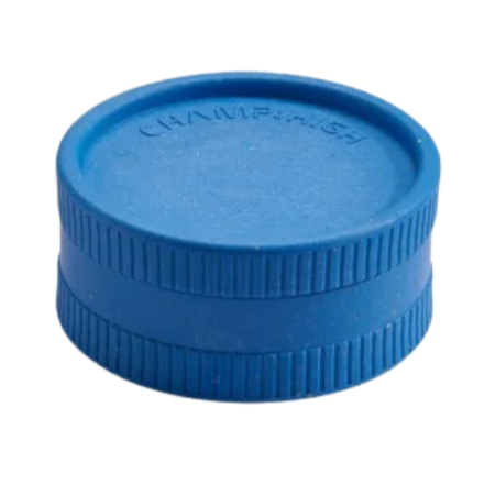 Champ High - Hemp Plastic Grinder - 55mm - 2 Layers Blue