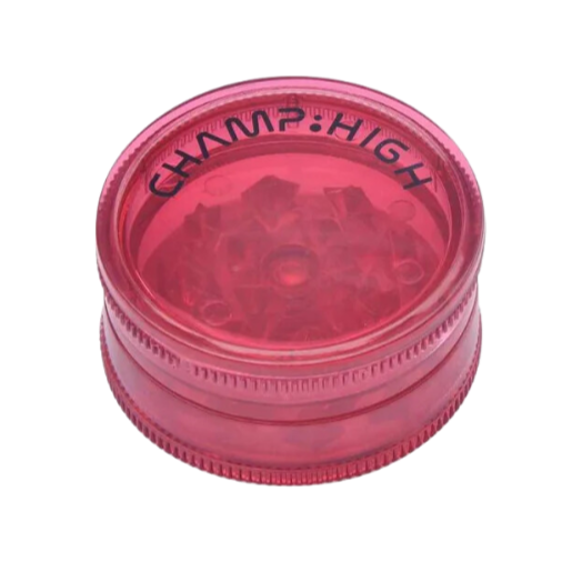 Champ High - Plastic Grinder - 42mm - 3 Layers Red