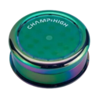 Champ High - Plastic Grinder Rainbow - 61mm - 3 Layers Green