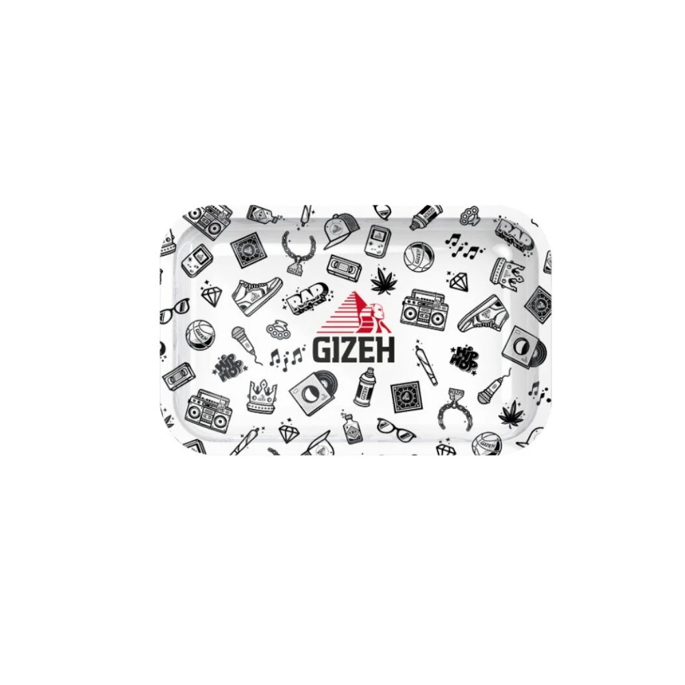 GIZEH - Rolling Tray - 27.5 x 17.5cm - Comic white - Medium