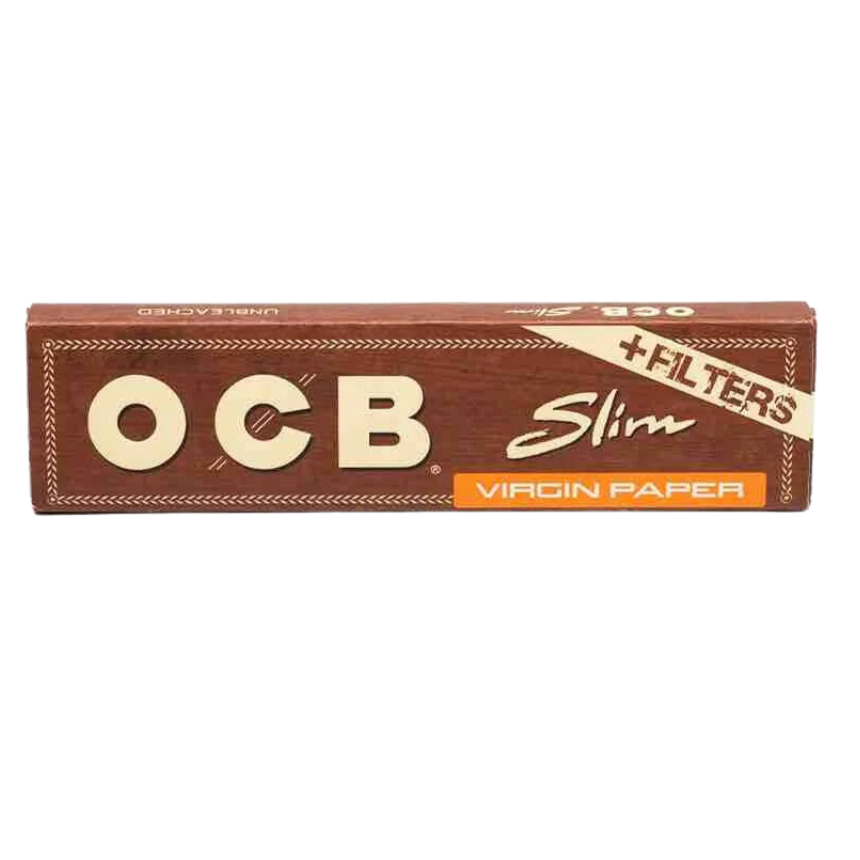 OCB - Virgin Slim Unbleached +Tips