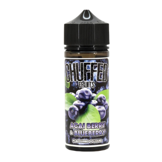 Chuffed Fruits - Acai and Blueberry 0mg 100ml Shortfill E-Liquid