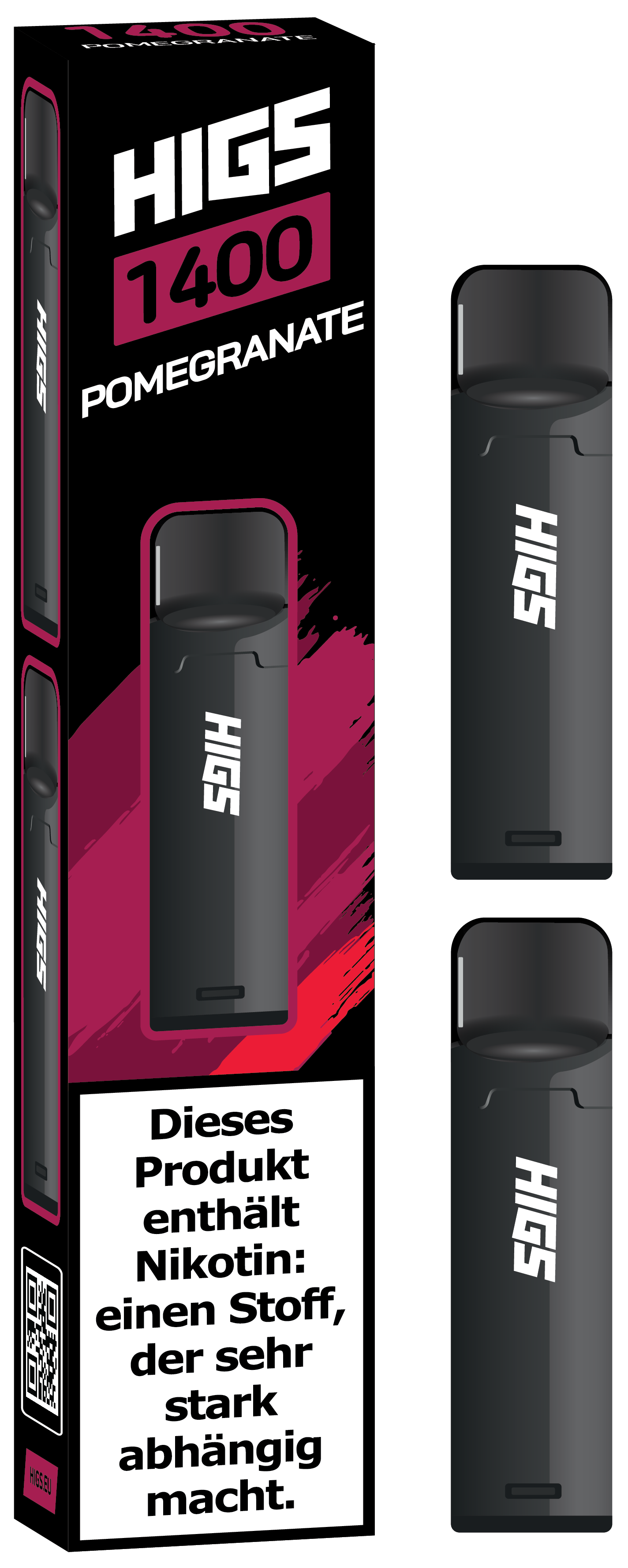 HIGS Pods Pomegranate 2er-Pack