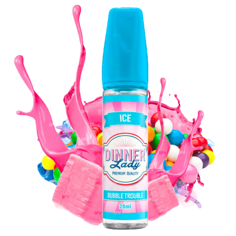 Dinner Lady Ice Bubble Trouble Longfill 20 ml in 60 ml