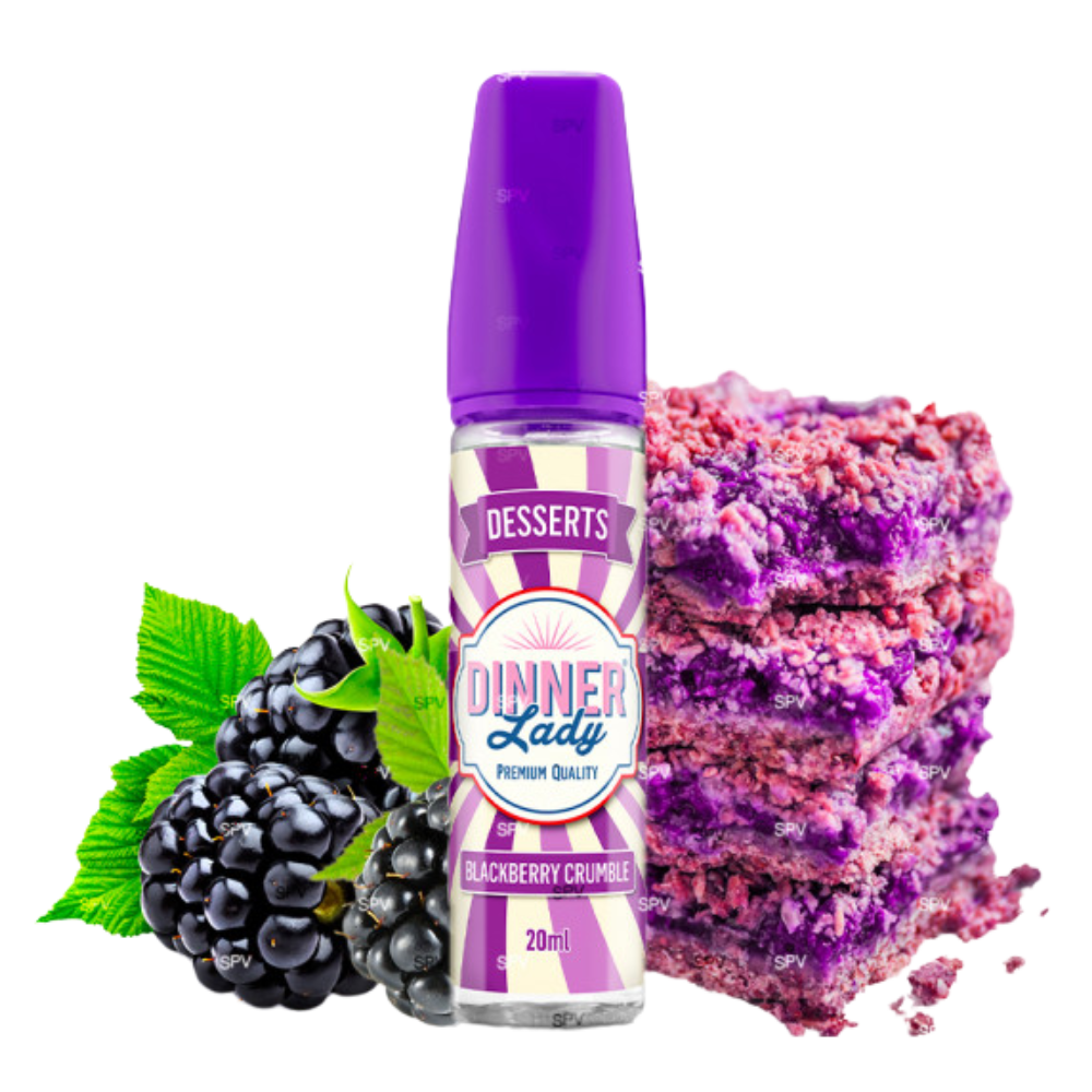 Dinner Lady Desserts Blackberry Crumble Longfill 20 ml in 60 ml