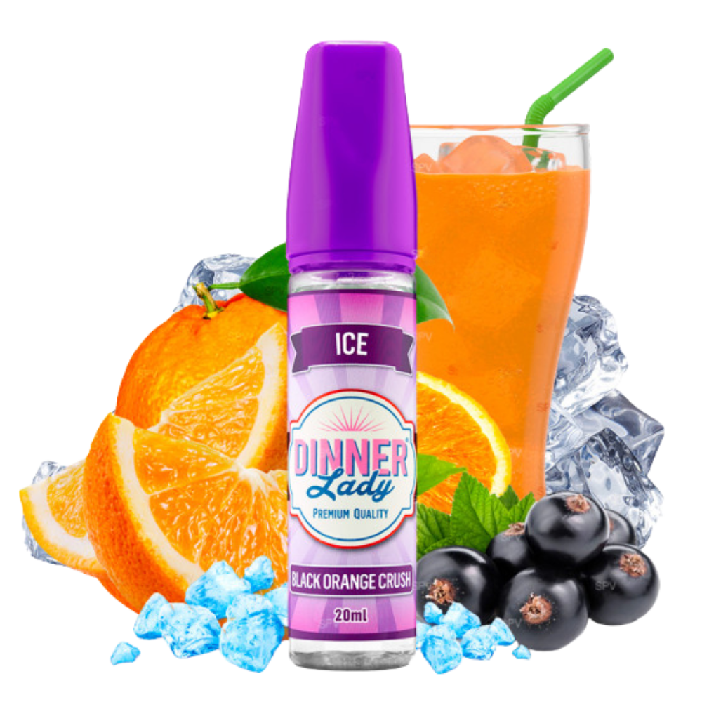 Dinner Lady Ice Black Orange Crush Longfill 20 ml in 60 ml