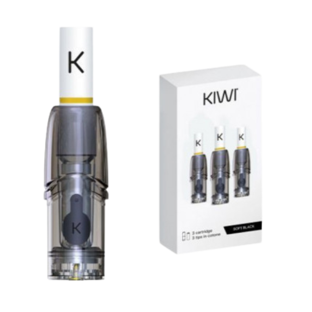 Pod-Kartuschen Kiwi - Kiwi Vapor | 3er-Pack Clear