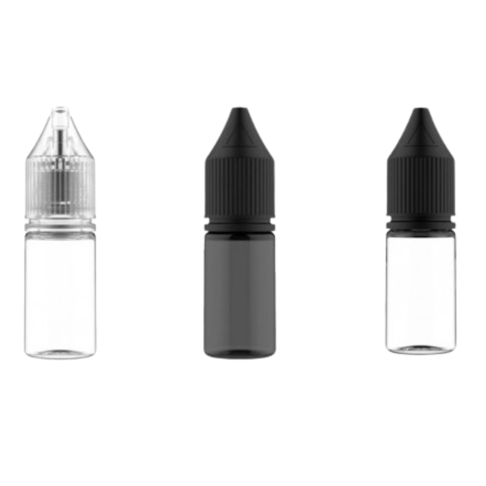 Flasche Unicorn V3 - Chubby Gorilla | 10 ml Transparent Black Transparent