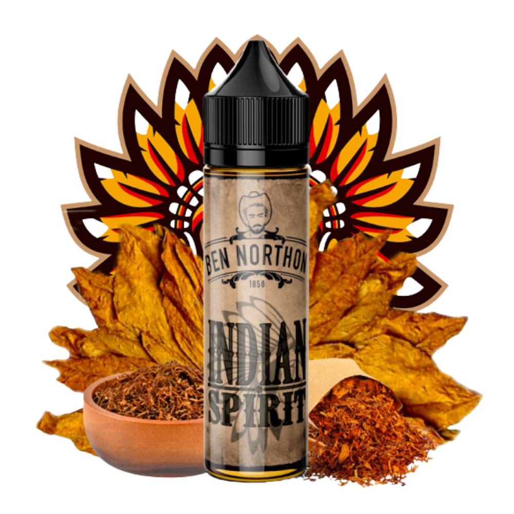 E-Liquid Indian Spirit (Tabak & Blumige Note) - Shortfill Format - Ben Northon | 50ml