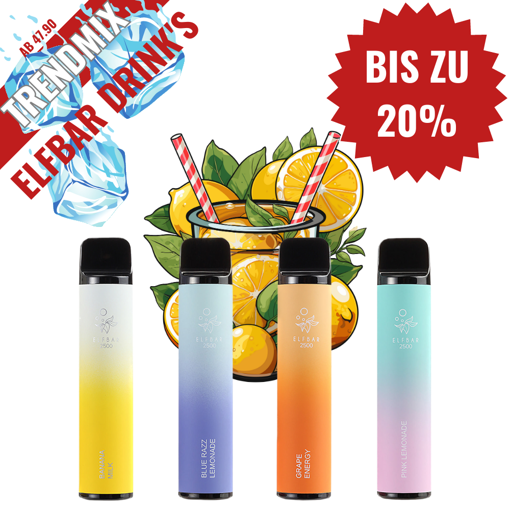 TrendMix ELFBAR 2500 Drink's